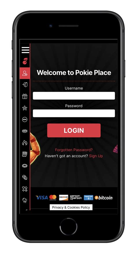 pokie place casino sign up code